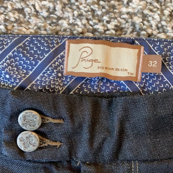Paige Premium Denim Townsend Denim Short Size 32 - Picture 5 of 9